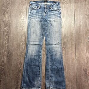 Citizens of Humanity Dita Petite Bootcut Jeans Blue Wash Low Rise 1275-145 28